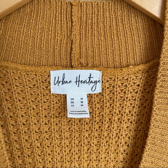 Urban Heritage V-neck Wrap Sweater - Picture 4 of 4